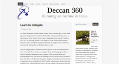 Desktop Screenshot of deccan360.in